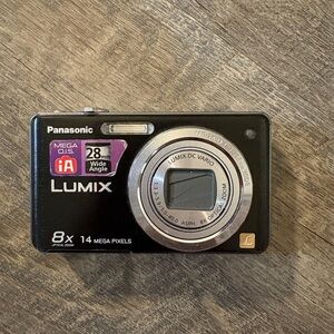 Panasonic Lumix Black and Silver Digital Camera